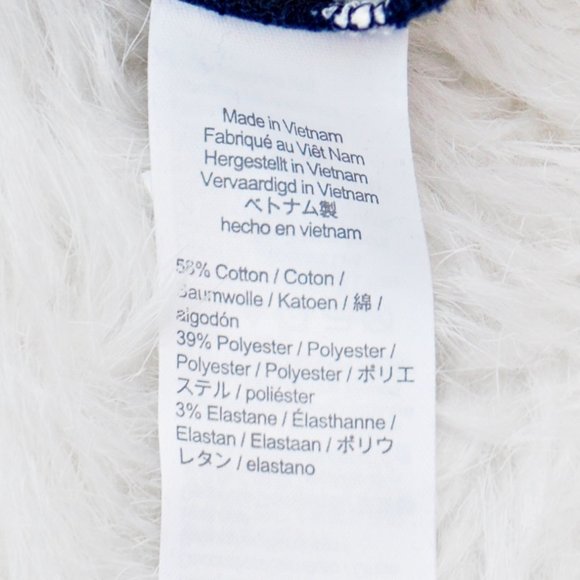 J Crew Factory Crewcuts Girl's Striped Ruffle Long Sleeves T-Shirt - Picture 4 of 5